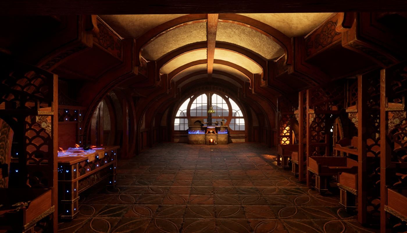 Overbrewed: In-game: the brewing hall